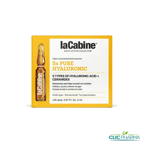 LACABINE 5X PURE HYALURONIC (10 AMPOULES X 2ML)