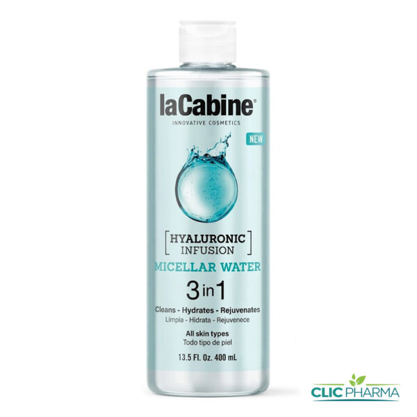 LACABINE HYALURONIC INFUSION EAU MICELLAIRE 3EN1 400ML