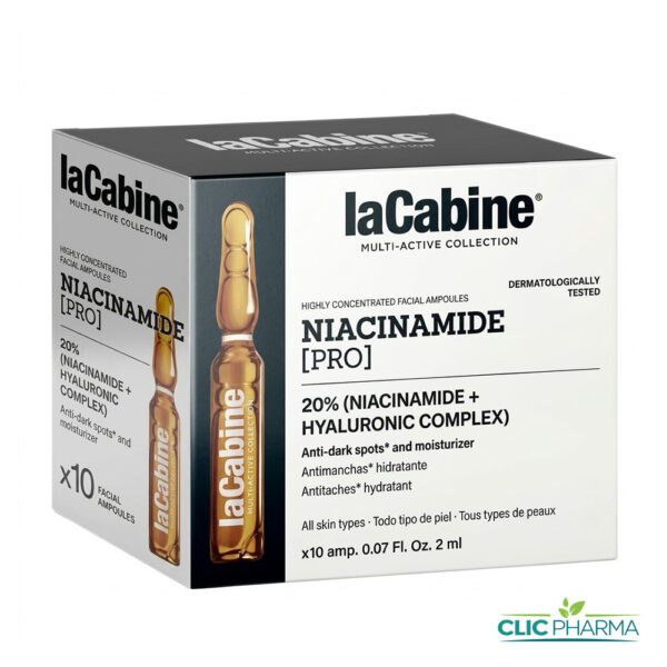 LACABINE NIACINAMIDE PRO (10 AMPOULES X 2ML)