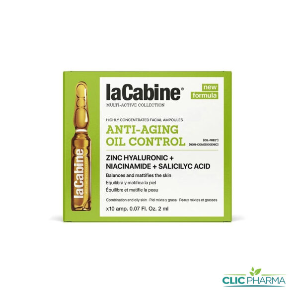 LACABINE OIL CONTROL (10 AMPOULES X 2ML)