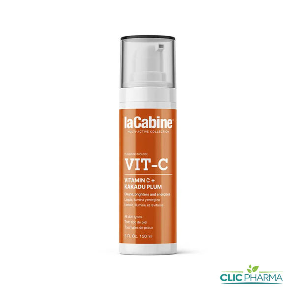 LACABINE VIT C MOUSSE NETTOYANTE 150ML