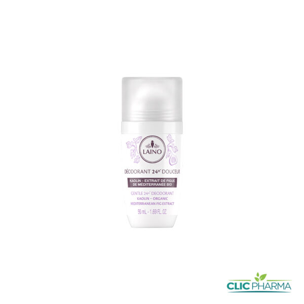 LAINO DÉODORANT ROLL-ON DOUCEUR EXTRAIT DE FIGUE BIO 50ML