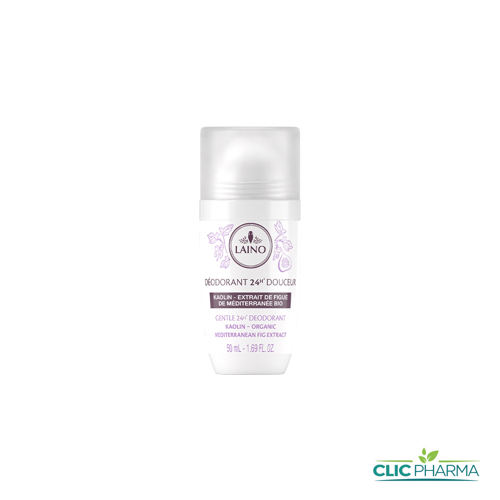 LAINO DEODORANT ROLLON DOUCEUR EXTRAIT DE FIGUE BIO 50ML