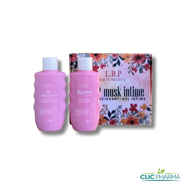 LRP LE REVE PRECIEUX COFFRET MUSK INTIME (GEL ÉCLAIRCISSANT 100ML+GEL INTIME 100ML)