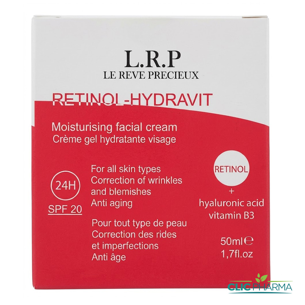 LE REVE PRECIEUX RETINOL - HYDRAVIT SPF20 50ML