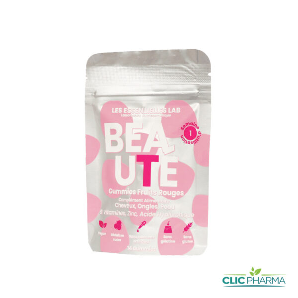 LES ESSENTIELLES LAB BEAUTÉ GUMMIES FRUITS ROUGE (14 GUMMIES)