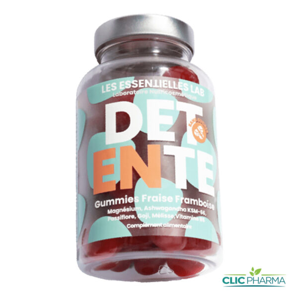 LES ESSENTIELLES LAB DETENTE GUMMIES MINI FRAISE FRAMBOISE (60 GUMMIES)