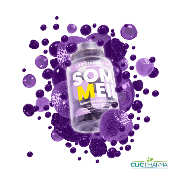 LES ESSENTIELLES LAB SOMMEIL GUMMIES FRUITS DES BOIS (60 GUMMIES)
