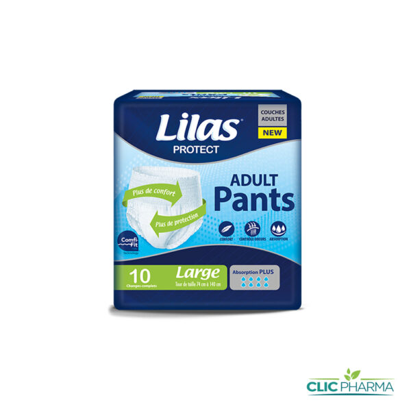 LILAS PANTS ADULTE LARGE (10 COUCHES)