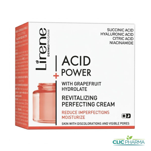 LIRENE ACID POWER CREME TONIFIANTE & REVITALISANTE 50ML