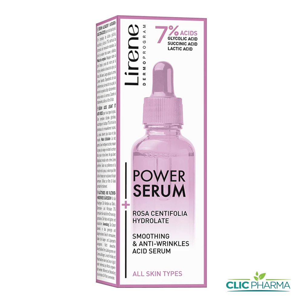LIRENE ACID POWER SERUM LISSANT A L'EXTRAIT DE ROSE 30ML