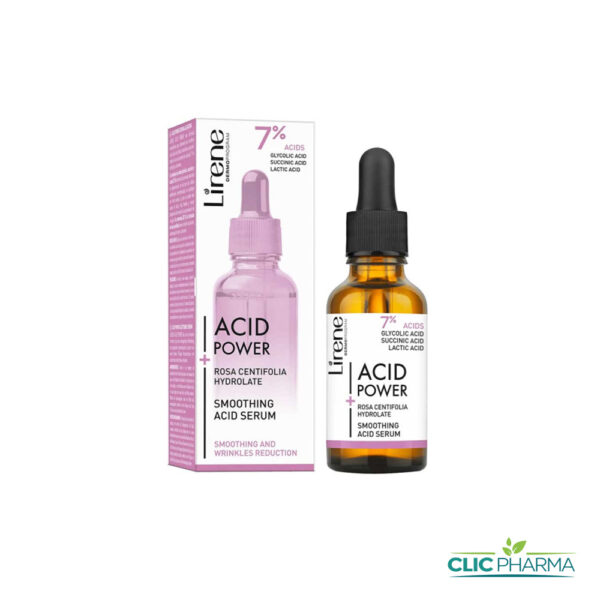 LIRENE ACID POWER SÉRUM LISSANT A L'EXTRAIT DE ROSE 30ML