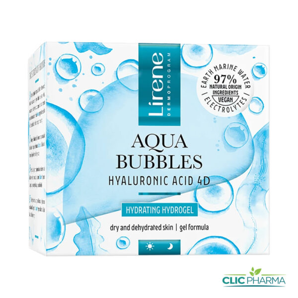 LIRENE AQUA BUBBLES HYDRO GEL HYDRATANT 50ML