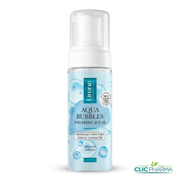 LIRENE AQUA BUBBLES MOUSSE NETTOYANTE 150ML