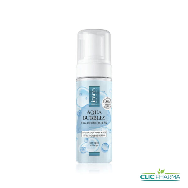 LIRENE AQUA BUBBLES MOUSSE NETTOYANTE 150ML