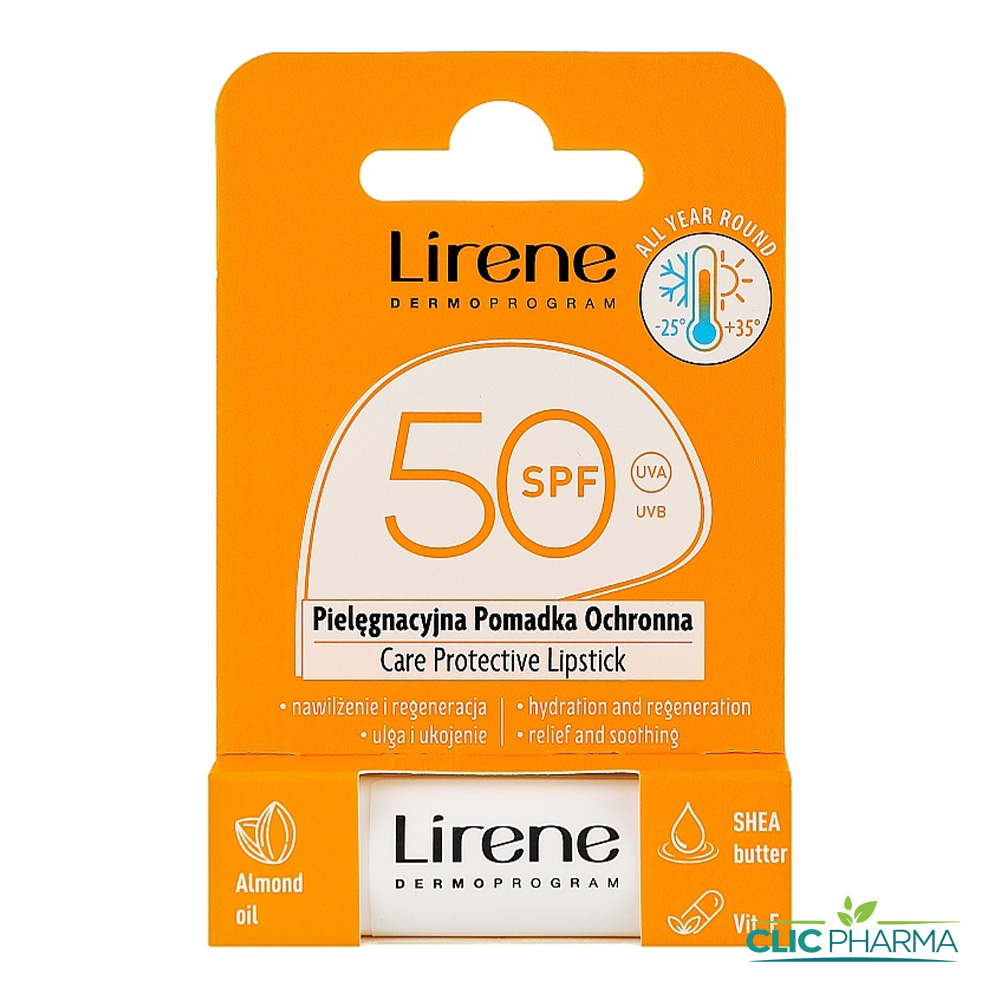 LIRENE BAUME A LEVRES SPF50 4.6G