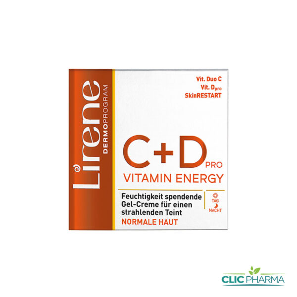 LIRENE - C+D CRÈME GEL PEAU MIXTES À GRASSES 50ML