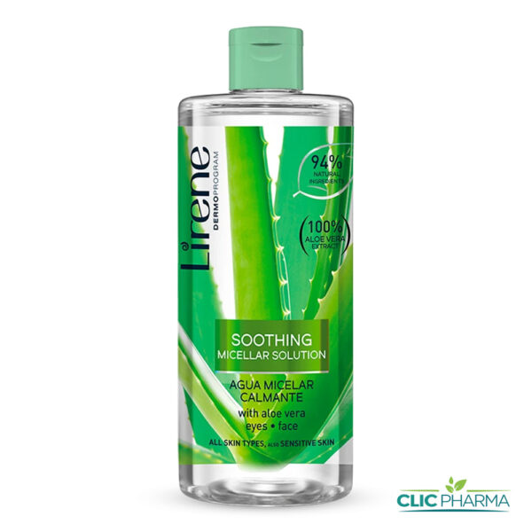 LIRENE EAU MICELLAIRE CALMANTE L'ALOE VERA 400ML