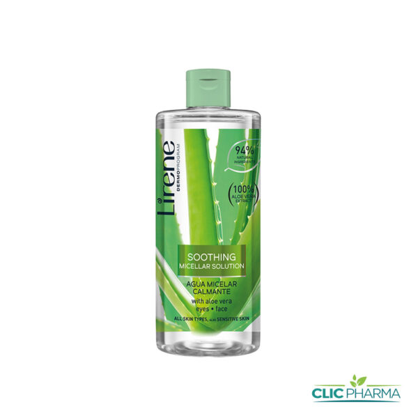LIRENE - EAU MICELLAIRE ALOES VERA 400ML