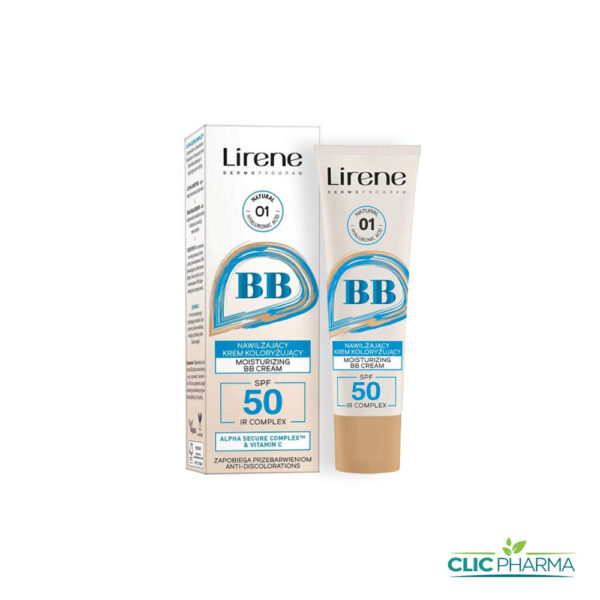 LIRENE ECRAN BB CRÈME 01 NATUREL SPF50 30ML