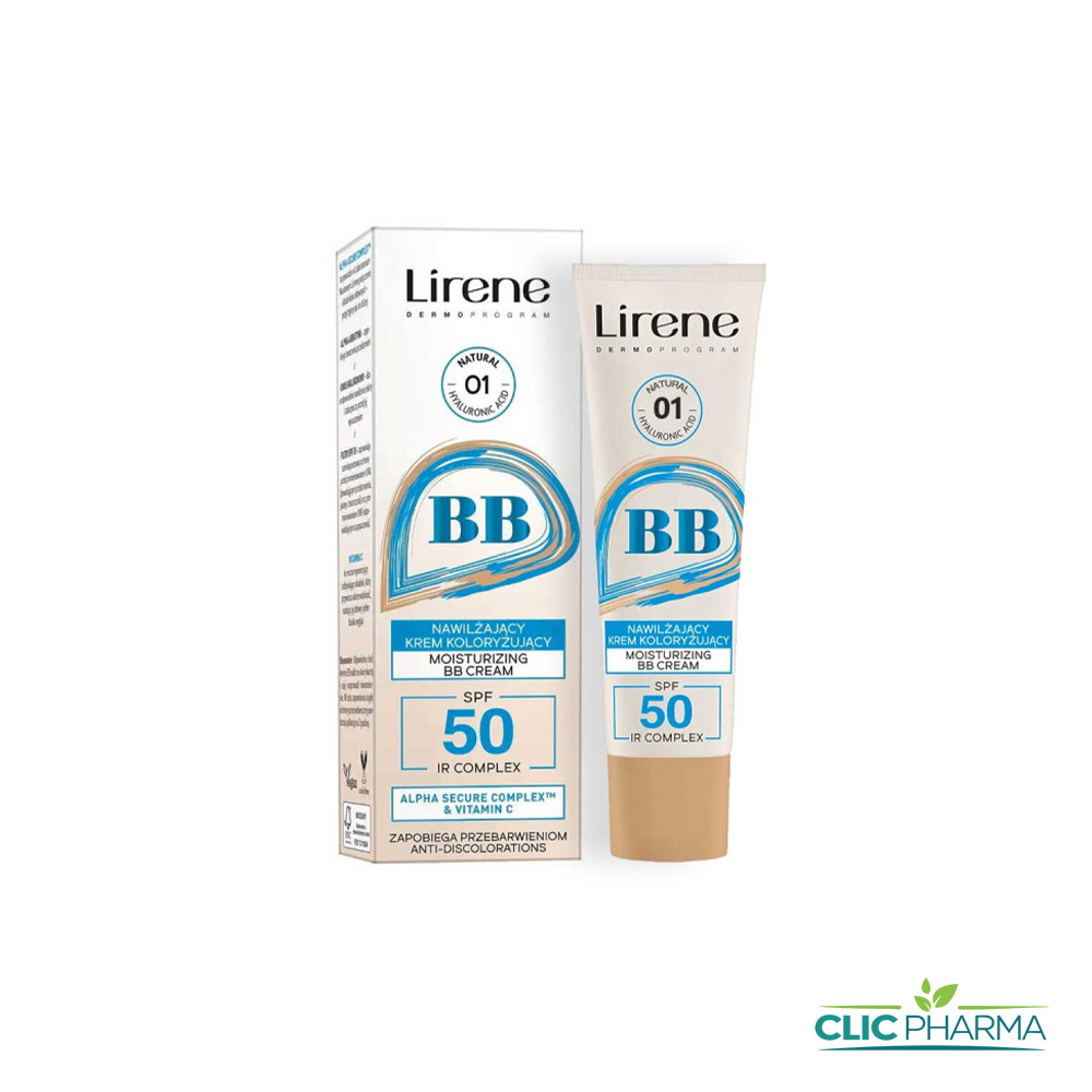 LIRENE ECRAN BB CR 01 NATUREL SPF50 30ML