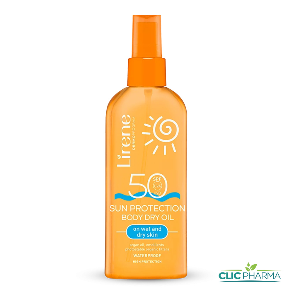 LIRENE ECRAN HUILE SECHE SPF50 150ML
