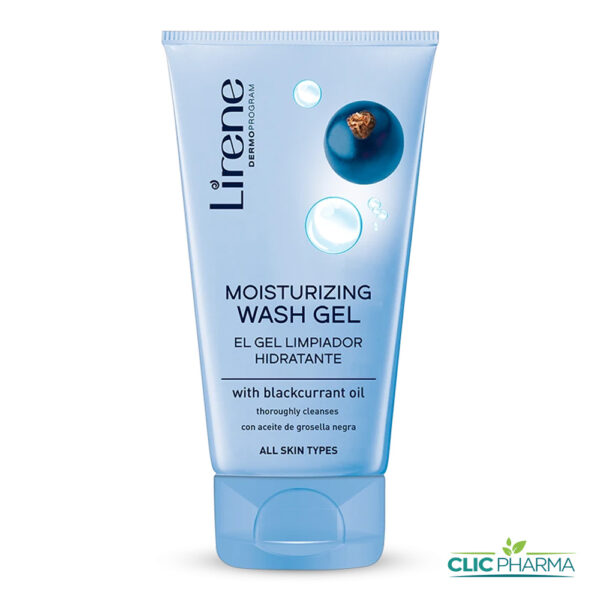 LIRENE GEL NETTOYANT HYDRATANT A L'HUILE DE CASSIS 150ML