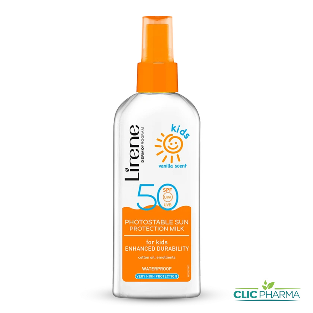 LIRENE - LOTION PROTECTRICE VANILLE ENFANTS SPF 50 150ML
