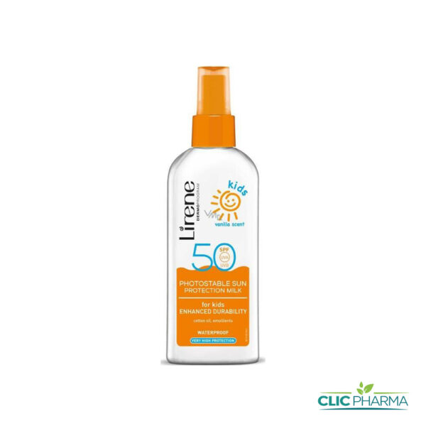 LIRENE - LOTION PROTECTRICE VANILLE ENFANTS SPF 50 150ML