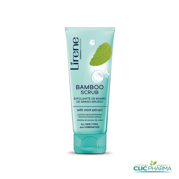 LIRENE - PEELING BAMBOO A L'EXTRAIT DE MENTHE 75ML