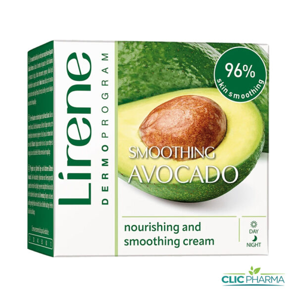 LIRENE VEGAN CREME NOURISSANTE ET LISSANTE A L'AVOCAT 50ML