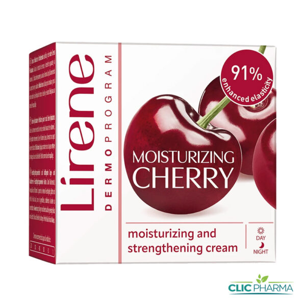 LIRENE VEGAN CREME HYDRATANTE ET FORTIFIANTE A LA CERIZE 50ML