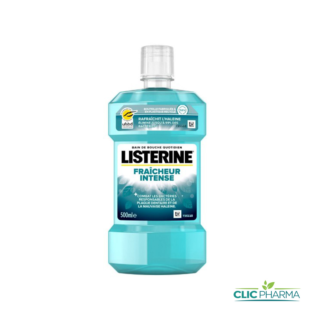 LISTERINE BAIN DE BOUCHE FRAICHEUR INTENSE 250ML