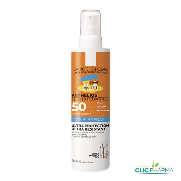 LA ROCHE POSAY ANTHELIOS DERMO PEDIATRICS SPRAY INVISIBLE SPF50+ 200ML