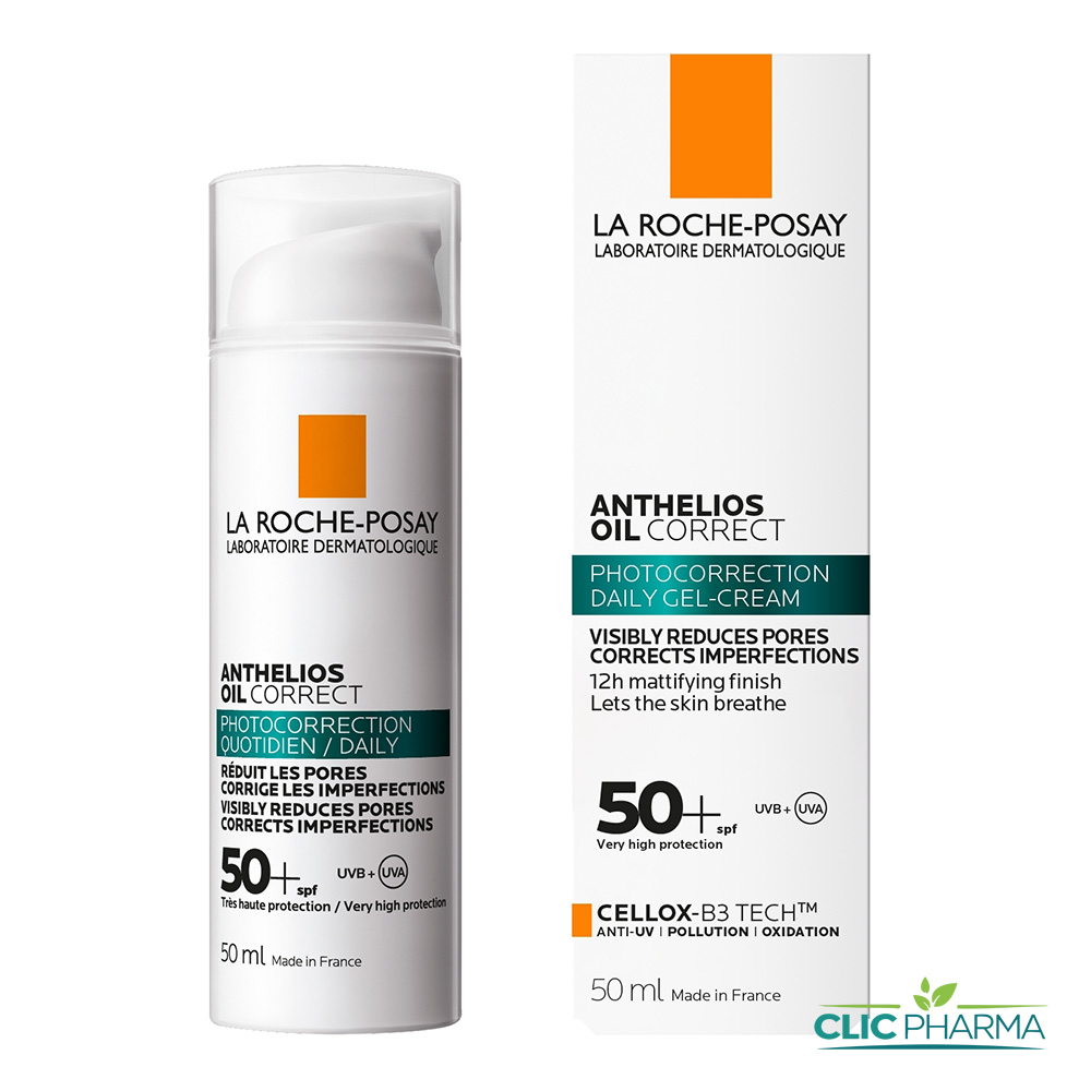 LRP ANTHELIOS OIL CORRECT ECRAN GEL-CR 50ML