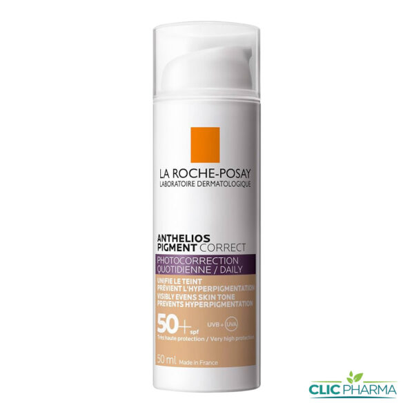LA ROCHE POSAY ANTHELIOS PIGMENT CORRECT TEINTE LIGHT SPF50+ 50ML