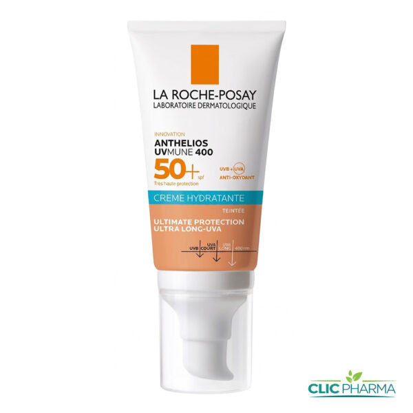 LA ROCHE POSAY ANTHELIOS UVMUNE 400 CREME HYDRATANTE TEINTEE SPF50+ 50ML