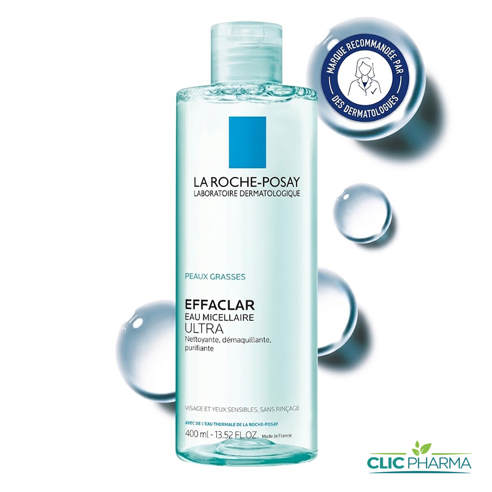 LRP EFFACLAR EAU MICELLAIRE 400 ML