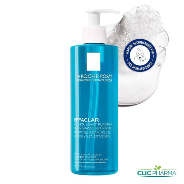 LA ROCHE POSAY EFFACLAR GEL MOUSSANT 400ML