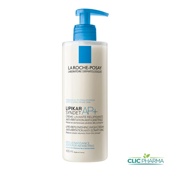 LA ROCHE POSAY LIPIKAR SYNDET AP+ CREME LAVANTE RELIPIDANTE 400ML