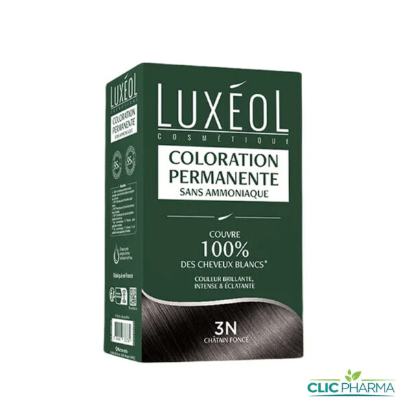 LUXEOL COLORATION 3N CHATAIN FONCÉ