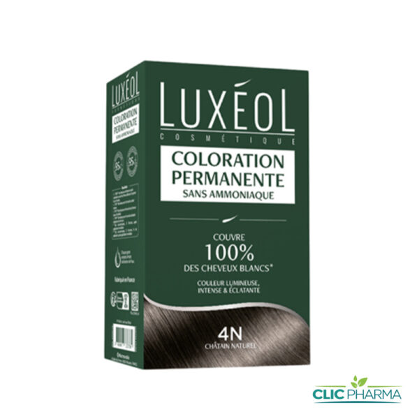 LUXEOL COLORATION 4N CHATAIN NATUREL
