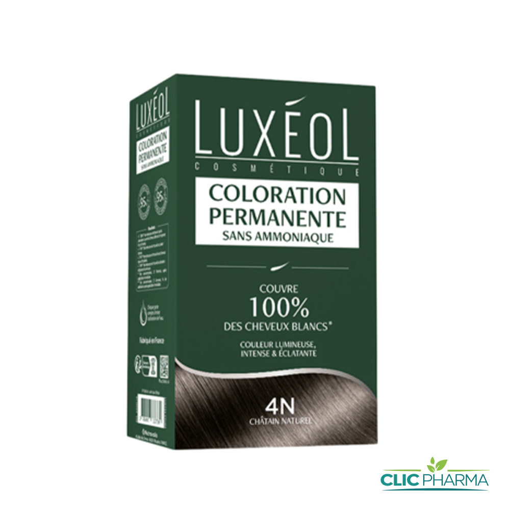 LUXEOL COLORATION 4N CHATAIN NATUREL