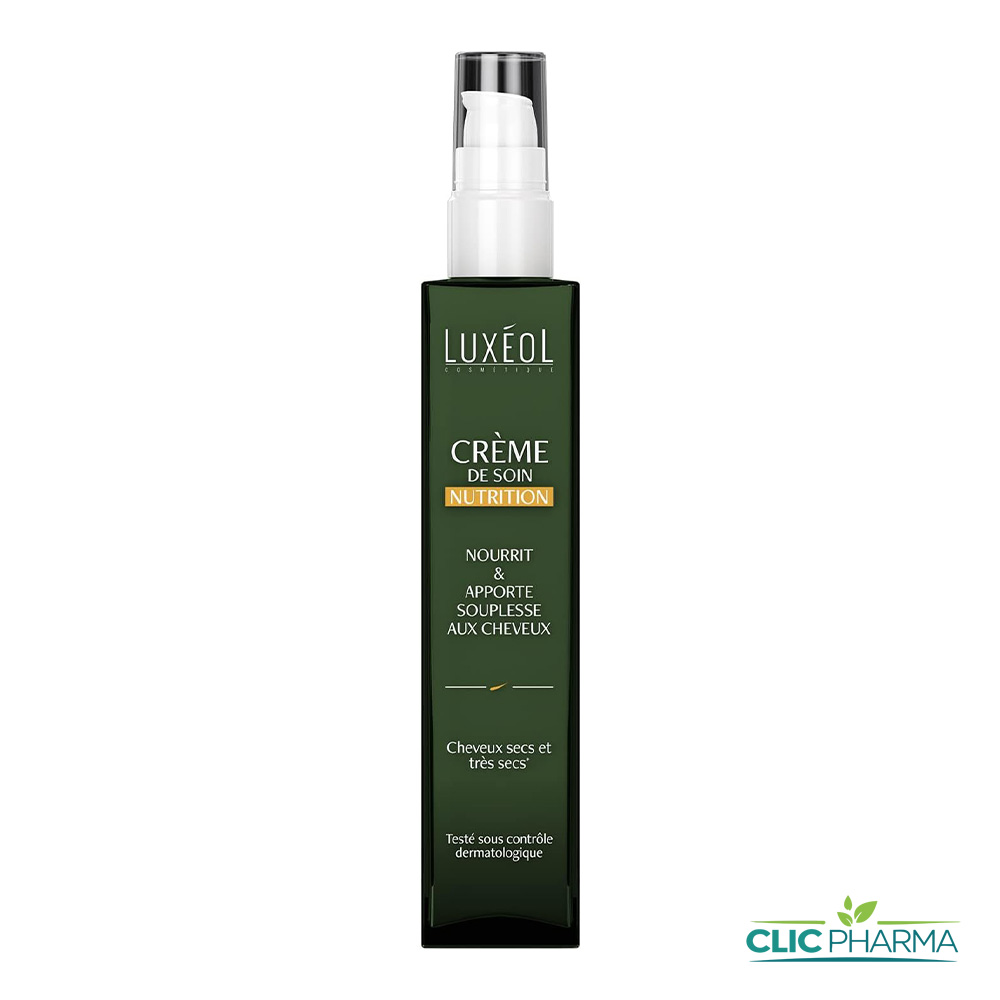 LUXEOL CREME DE SOIN NUTRITION CHEVEUX SECS 100ML