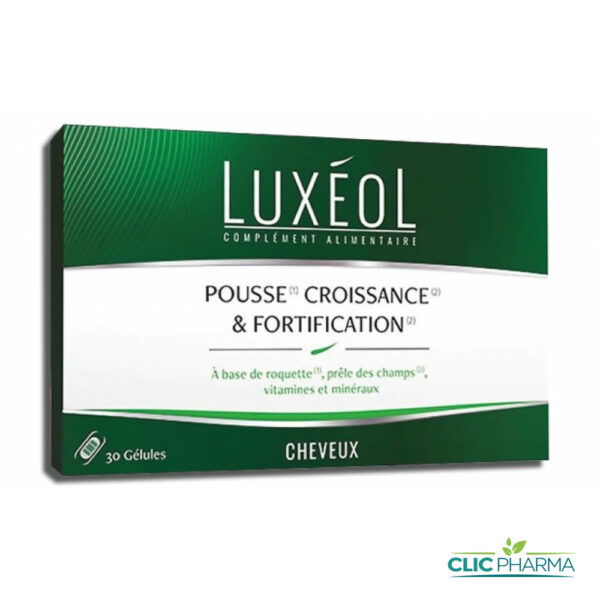 LUXEOL POUSSE CROISSANCE & FORTIFICATION CHEVEUX (30 GELULES)