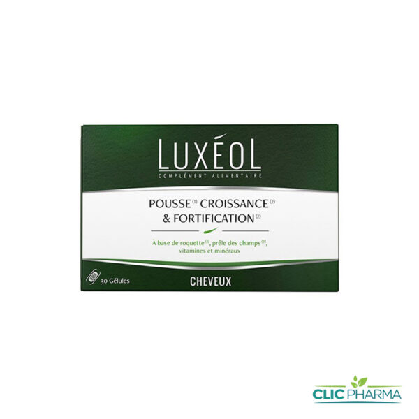 LUXEOL POUSSE CROISSANCE CHEVEUX (30 GÉLULES)