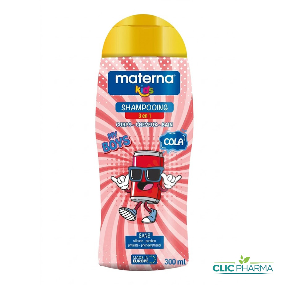 MATERNA KIDS SHAMP 3EN1 BOYS COLA 300ML
