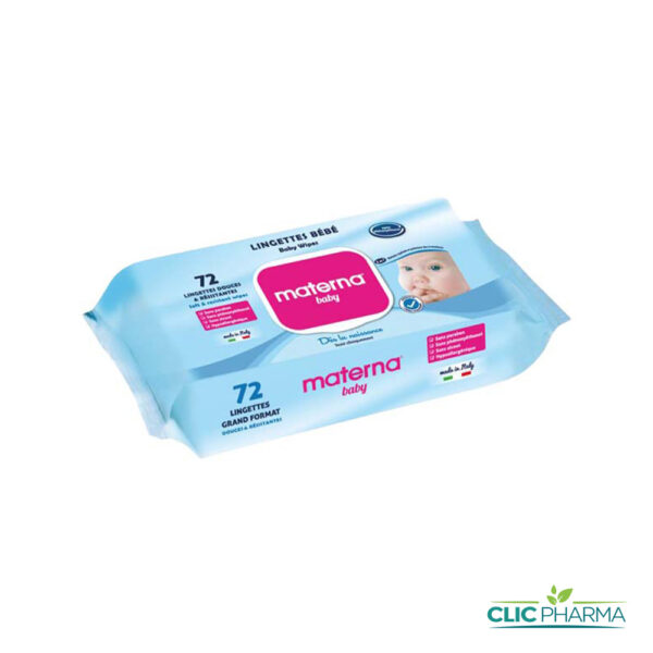 MATERNA LINGETTES  BLEU (72 LINGETTES)