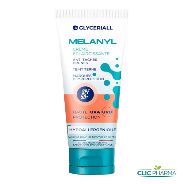 GLYCERIALL MELANYL CREME ECLAIRCISSANTE PROTECTRICE SPF50+ 50ML