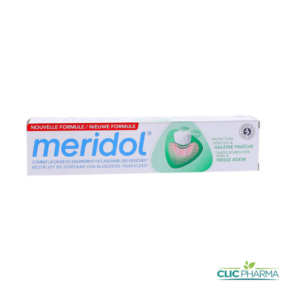 MERIDOL DENTIFRICE PROTECTION GENCIVES NOUVELLE FORMULE 75ML